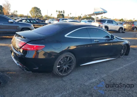 2016 Mercedes-Benz S 63 Amg z USA, uszkodzony, nr VIN WDDXJ7JB0GA011143